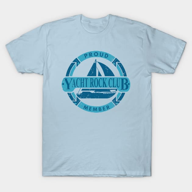 Yacht Rock Club T-Shirt by Bigfinz